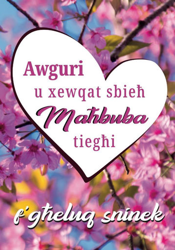 Picture of AWGURI U XEWQAT SBIEH MAHBUBA TIEGHI KARTOLINA